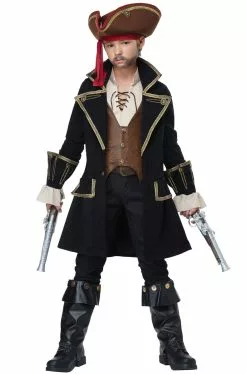 Deluxe Captain Swashbuckler Child Costume