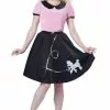 50s Poodle Skirt Adult Costume -Outlet Costumes Store 00710 full 1