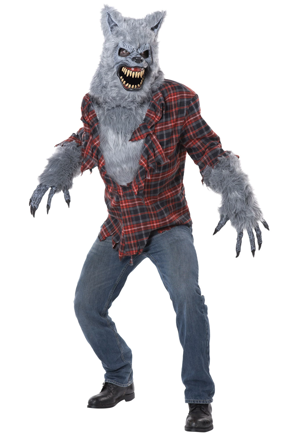 Gray Lycan Adult Costume 3 Gray Lycan Adult Costume