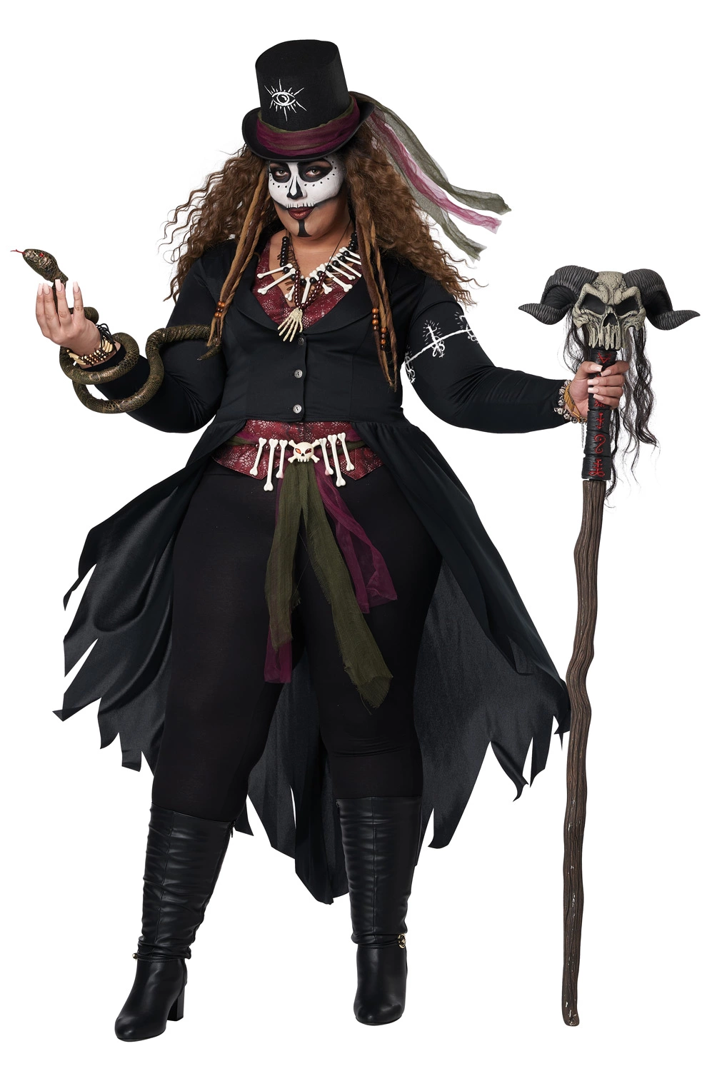 Voodoo Magic Plus Size Costume 3 Voodoo Magic Plus Size Costume