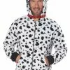 Dalmatian Hoodie Adult Costume -Outlet Costumes Store 01455 full 1