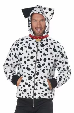 Dalmatian Hoodie Adult Costume