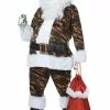 Camouflage Santa Adult Costume