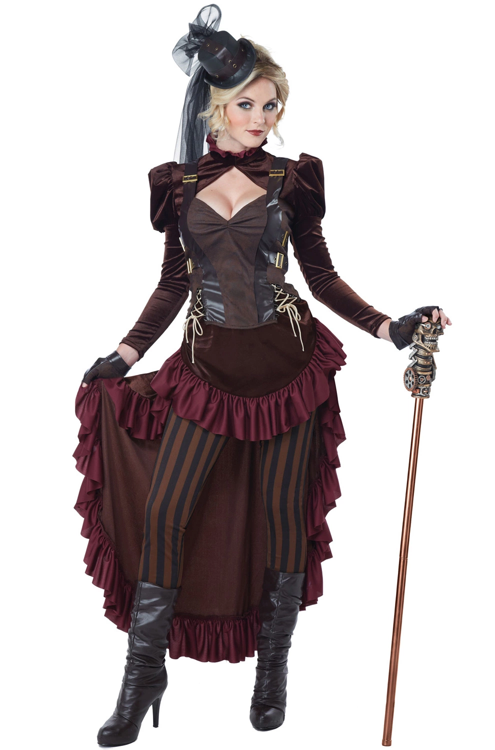 Victorian Steampunk Adult Costume 3 Victorian Steampunk Adult Costume