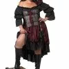 Pirate Wench Plus Size Costume 1 Pirate Wench Plus Size Costume -Outlet Costumes Store 01715 full 1
