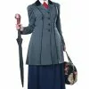 English Nanny Plus Size Costume -Outlet Costumes Store 01785 full 1