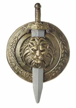Adult Gladiator Combat Shield And Sword