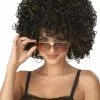 Disco Glitter Costume Wig (Black/Gold) -Outlet Costumes Store 70013 full 1