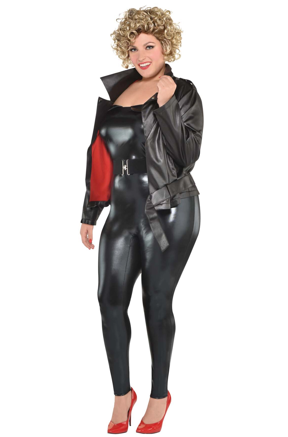 Grease Greaser Sandy Plus Size Costume 3 Grease Greaser Sandy Plus Size Costume