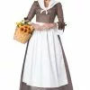 American Colonial Dress Adult Costume -Outlet Costumes Store CC5021 126 full 1