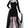 Gothic Hooded Dress Adult Costume -Outlet Costumes Store CC5021 148 full 1