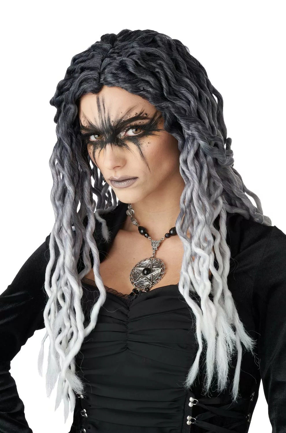Ombre Crinkle Dreads Wig 3 Ombre Crinkle Dreads Wig