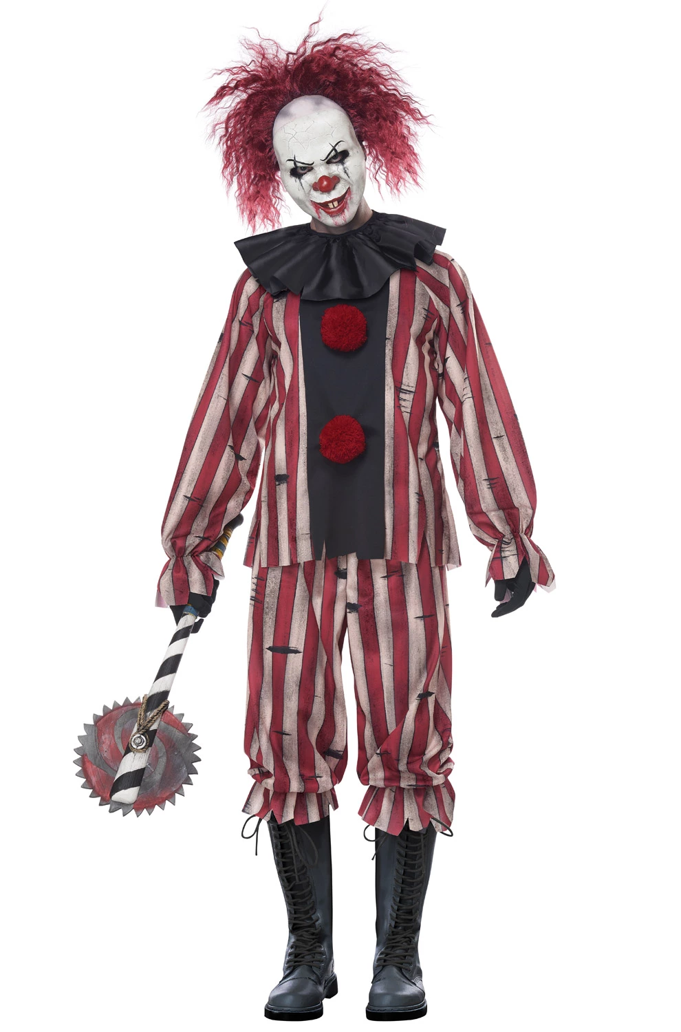 Nightmare Clown Plus Size Costume 3 Nightmare Clown Plus Size Costume