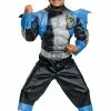 Silver Ranger Beast Morphers Toddler Muscle Costume 1 Silver Ranger Beast Morphers Toddler Muscle Costume -Outlet Costumes Store D104749 full 1