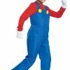 Mario Deluxe Child Costume 1 Mario Deluxe Child Costume -Outlet Costumes Store D10772 full 1