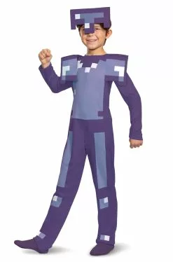 Enchanted Diamond Armor Classic Child Costume