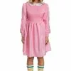 Eleven Pink Dress Deluxe Adult Costume 1 Eleven Pink Dress Deluxe Adult Costume -Outlet Costumes Store D123669 full 1