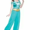 Jasmine Deluxe Adult Costume 2 Jasmine Deluxe Adult Costume -Outlet Costumes Store D21417 full 1
