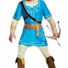 Link Breath Of The Wild Deluxe Adult Costume -Outlet Costumes Store D22871 full 1