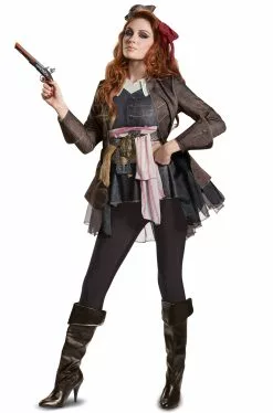 PotC5 Captain Jack Female Deluxe Adult Costume