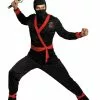 Ninja Master Adult Costume -Outlet Costumes Store D38204 full 1