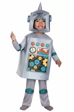 Retro Robot Toddler Costume