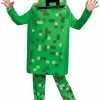 Creeper Deluxe Child Costume 2 Creeper Deluxe Child Costume -Outlet Costumes Store D65659 full 1