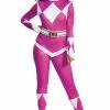 Pink Ranger Adult Costume -Outlet Costumes Store D67333 full 1