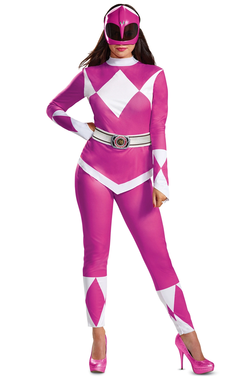 Pink Ranger Adult Costume 3 Pink Ranger Adult Costume