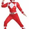 Red Ranger Classic Muscle Child Costume
