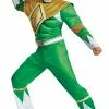 Green Ranger Classic Muscle Adult Costume -Outlet Costumes Store D79736 full 1