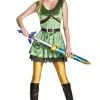 Link Female Adult Costume -Outlet Costumes Store D98791 full 1