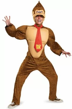 Donkey Kong Deluxe Adult Costume