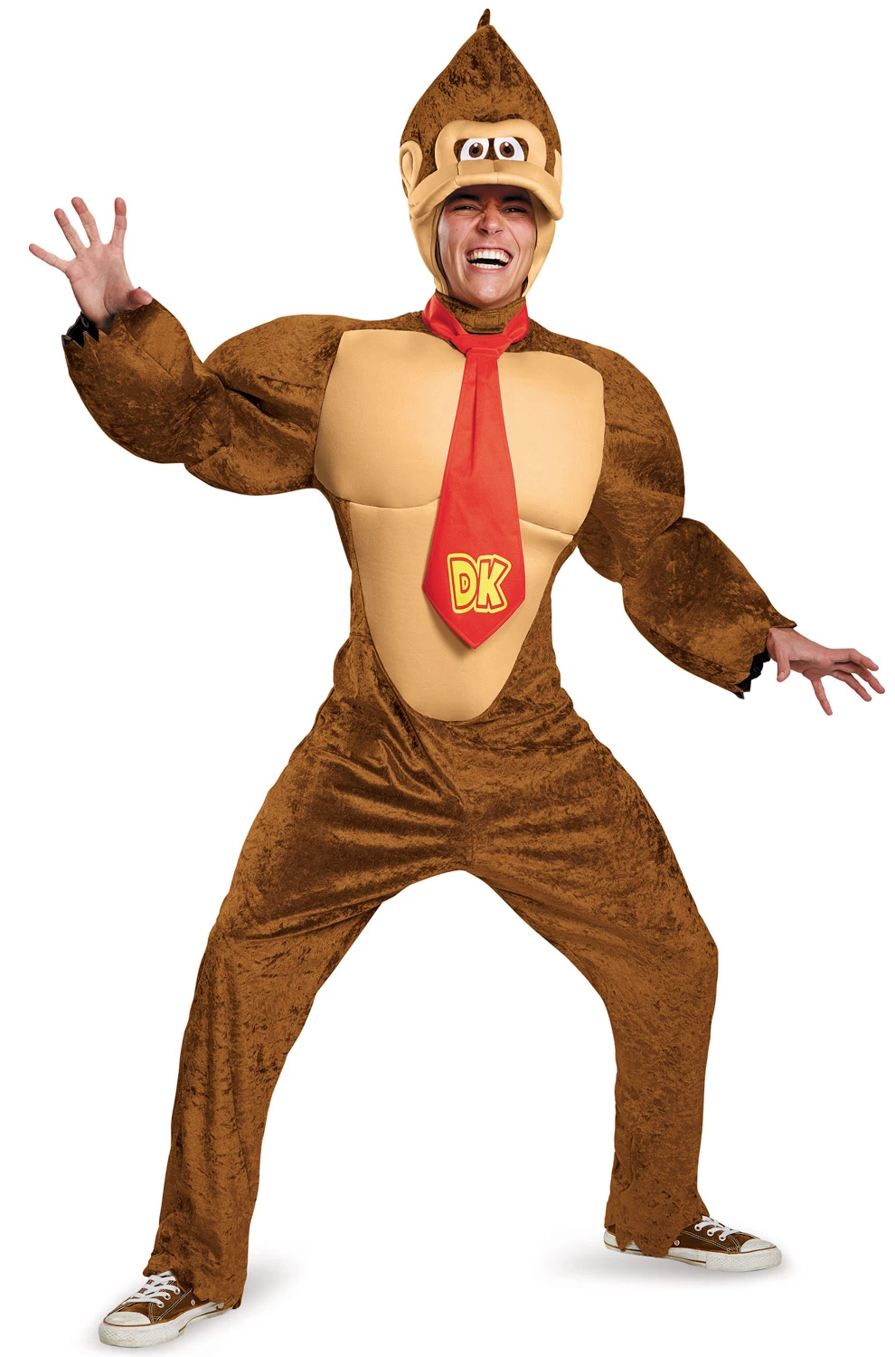 Donkey Kong Deluxe Adult Costume 3 Donkey Kong Deluxe Adult Costume