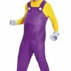 Wario Deluxe Adult Costume -Outlet Costumes Store D98823 full 1