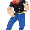 Popeye Adult Costume -Outlet Costumes Store F102724 full 1