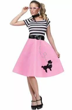 50's Soda Shop Sweetie Adult Costume