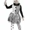 Killer Clown Lady Plus Size Costume -Outlet Costumes Store F121515 full 1