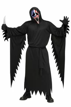 Patriotic Ghost Face Adult Costume