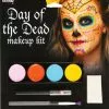 Day Of The Dead Make-Up Kit (Female) -Outlet Costumes Store F5618F full 1