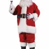 Regency Plush Red Santa Suit Adult Costume -Outlet Costumes Store F7502 full 1