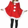 Santa Poncho Adult Costume -Outlet Costumes Store F7776S full 1