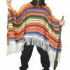 Mexican Serape Adult Costume -Outlet Costumes Store FM55890 full 1