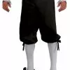 Black Colonial Knickers Adult Costume (X-Large)