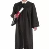 Graduation Robe Child Costume 2 Graduation Robe Child Costume -Outlet Costumes Store FM69590 full 1