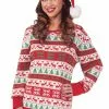 Winter Wonderland Sweater Adult Costume (X-Large)