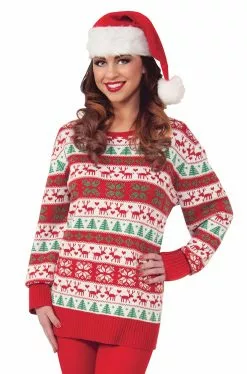Winter Wonderland Sweater Adult Costume (X-Large)