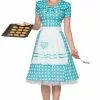 Fifties Housewife Adult Costume (M/L) -Outlet Costumes Store FM74392 full 1