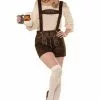 Lederhosen Female Adult Costume (M/L) -Outlet Costumes Store FM75781 full 1