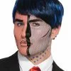 Pop Art Face Tattoo -Outlet Costumes Store FM76700 full 1